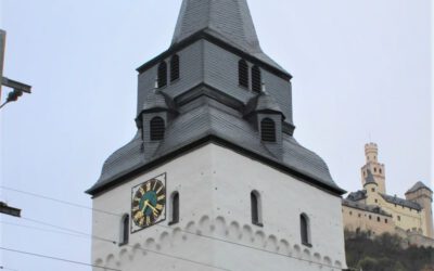 Braubach – Ev. Barbarakirche (Neue Zifferblätter)